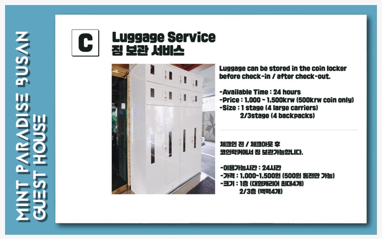 Mint Paradise Busan Eksteriør billede